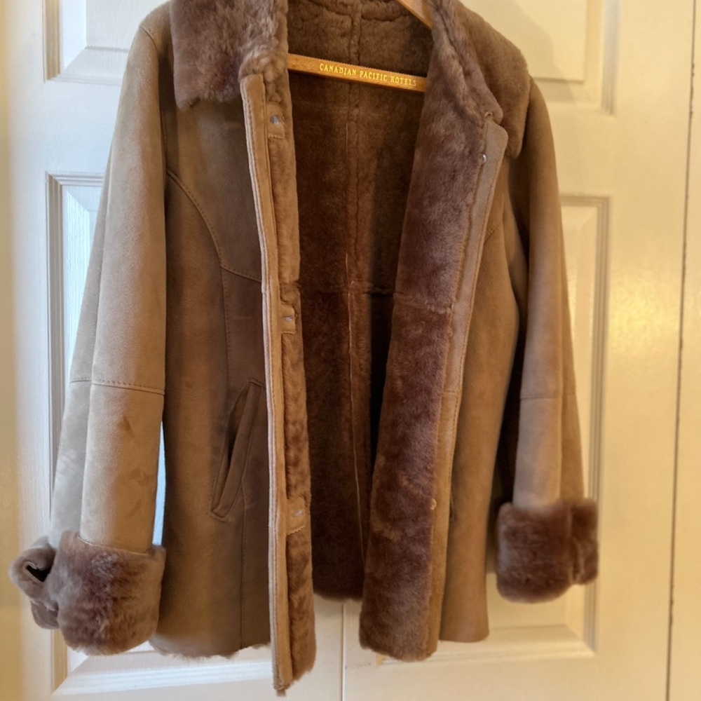 Brown Shearling Jacket